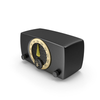 Vintage Zenith 7H918 FM Radio PNG & PSD Images