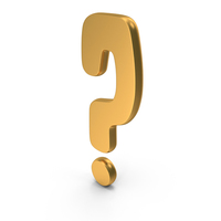 Question Mark  Icon Gold PNG & PSD Images