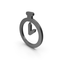 Icon Time Black PNG & PSD Images