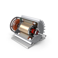 Electric Motor Structure PNG & PSD Images