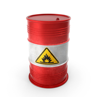Flammable Barrel PNG & PSD Images