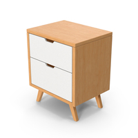 Wooden Night Stand PNG & PSD Images