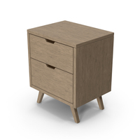 Brown Nightstand PNG & PSD Images