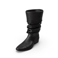 Leather Boot Left PNG & PSD Images