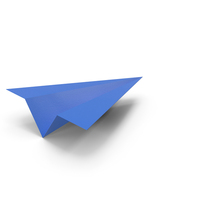 Paper Plane Icon Blue PNG & PSD Images