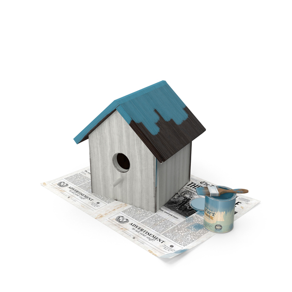 Bird House Making PNG & PSD Images