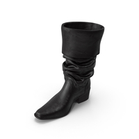 Leather Boot Right PNG & PSD Images
