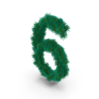 Christmas Tree Number 6 PNG & PSD Images