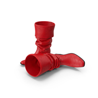 Red Leather Boots PNG & PSD Images