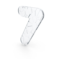 Broken Glass Number 7 PNG & PSD Images