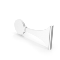 White Musical Instrument Symbol PNG & PSD Images