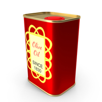 Generic Label Olive Oil Can PNG & PSD Images