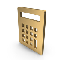 Gold Calculator Icon PNG & PSD Images