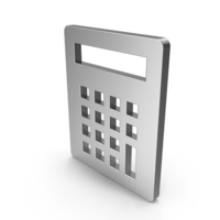 Silver Calculator Icon PNG & PSD Images
