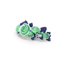 Fantasy Roses Circlet PNG & PSD Images