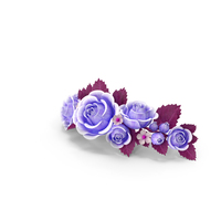 Fantasy Roses Circlet PNG & PSD Images