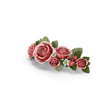 Red Roses Circlet PNG & PSD Images