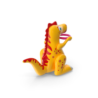 Dinosaur Inflatable Toy PNG & PSD Images