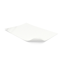 Empty Paper with Curled Corners PNG & PSD Images