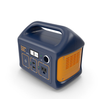 High Capacity Portable Power Station PNG & PSD Images