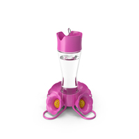 Pink Hummingbird Feeder PNG & PSD Images