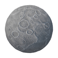 Fiction Planet's Space Satellite Moon PNG & PSD Images
