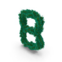 Christmas Tree Letter B PNG & PSD Images