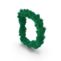 Christmas Tree Letter D PNG & PSD Images