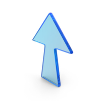 Up Arrow Glass PNG & PSD Images
