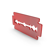 Red Glass Razor Blade Symbol PNG & PSD Images