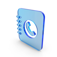 Phone Book Glass PNG & PSD Images