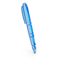Fountain Ink Pen Glass PNG & PSD Images