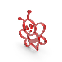 Cute Butterfly Glass PNG & PSD Images