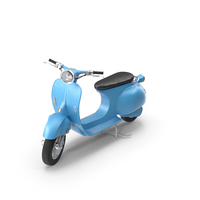 Blue Scooter PNG & PSD Images