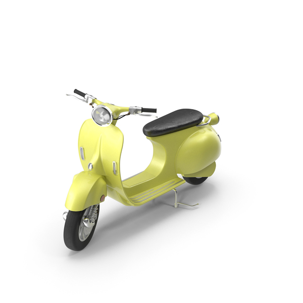 Yellow Scooter PNG & PSD Images