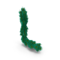 Christmas Tree Letter L PNG & PSD Images