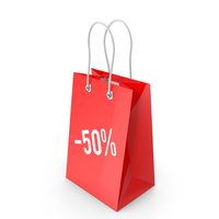 Sale Bag With Discount 50 Percentage PNG & PSD Images
