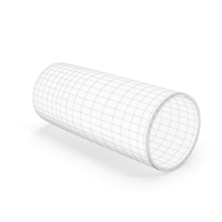 Highball Drinking Glass Tipped Over Wireframe PNG & PSD Images