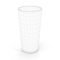 Shot Glass Wireframe PNG & PSD Images