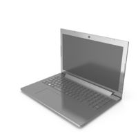Laptop Silver PNG & PSD Images