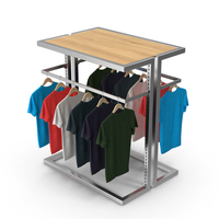 T Shirt Gondola Display PNG & PSD Images