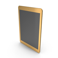 Tablet Gold PNG & PSD Images