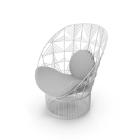 Bend Peacock Lounge Chair PNG & PSD Images