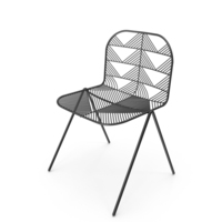 Bend Betty Stacking Chair PNG & PSD Images