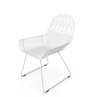 Bend Farmhouse Chair White PNG & PSD Images