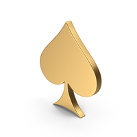 Gold Spades PNG & PSD Images