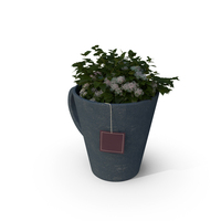 Tall Cup Shaped Flower Pot Decoration PNG & PSD Images