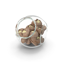 Glass Jar With Cookies PNG & PSD Images