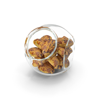 Glass Jar With Cookies PNG & PSD Images