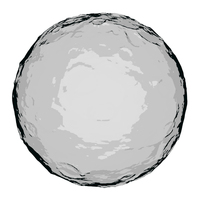 Fictional Planet Space Satellite Moon Cartoon PNG & PSD Images